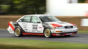 Audi V8 Quattro DTM en carrera